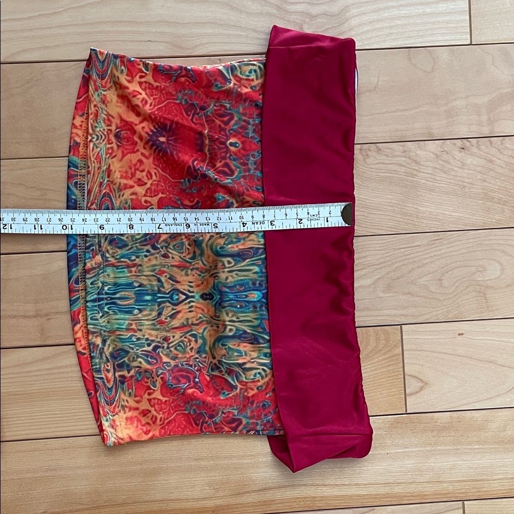 M Vibrant Multicolor Women's Skirt Set - Picture 3 of 6